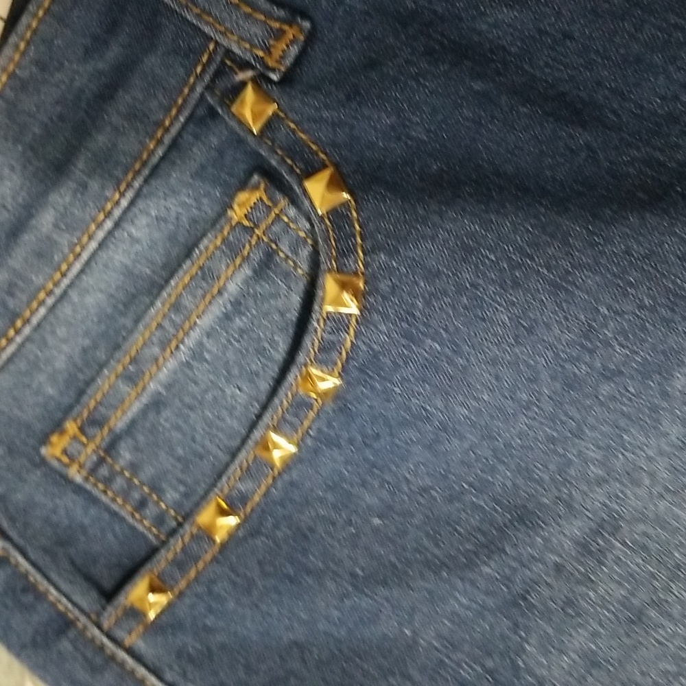 MICHAEL Michael Kors women Selma Skinny Ankle Jeans  Size 14 Washed Blue - Picture 11 of 13